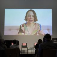 Mareike Kaiser: "Kunst und Care - wie geht das (zusammen)?, Video, Haus der Universität, Foto: Constantin Ranke