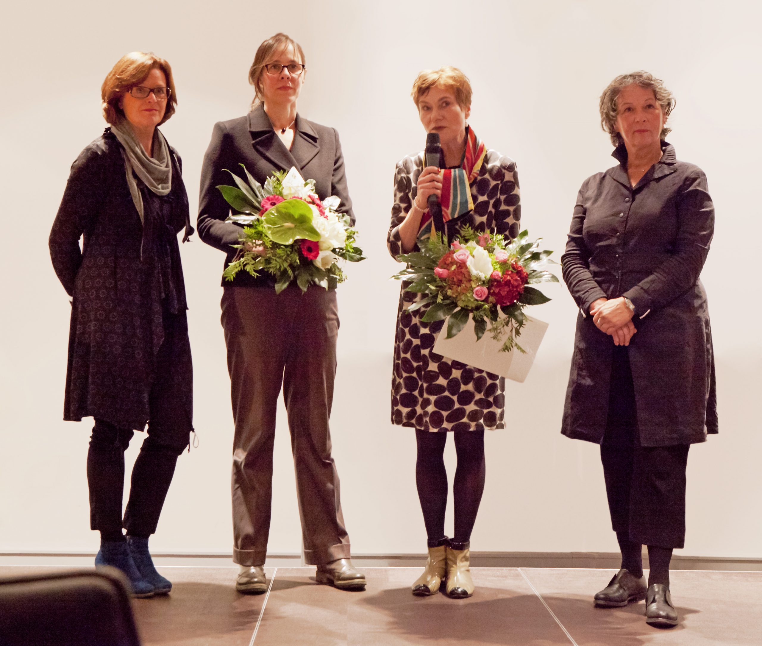 Kulturministerin Ute Schäfer, Nanne Meyer, Katharina Hinsbeck